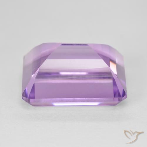 Amethyst Gemstone in 18.1 x 14.2 mm Size for Sale, Amethyst Stone in Pinkish Violet Color