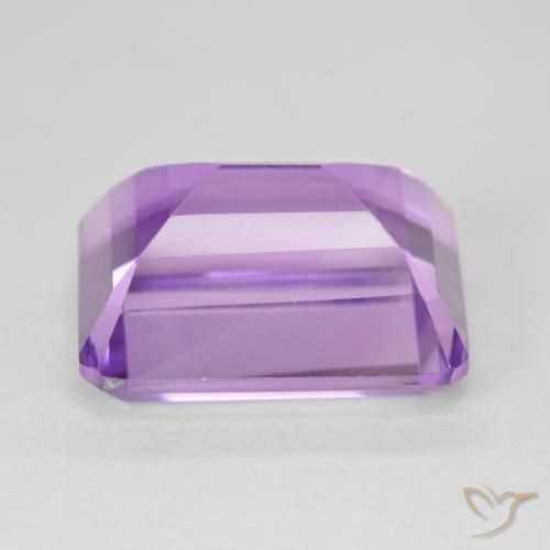 Amethyst Gemstone in 18.3 x 14.3 mm Size for Sale, Amethyst Stone in Medium Violet Color