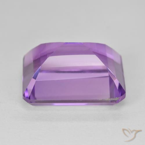 Amethyst Gemstone in 18.2 x 14.1 mm Size for Sale, Amethyst Stone in Pinkish Violet Color
