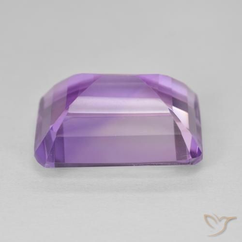 Amethyst Gemstone in 18 x 14 mm Size for Sale, Amethyst Stone in Pinkish Violet Color