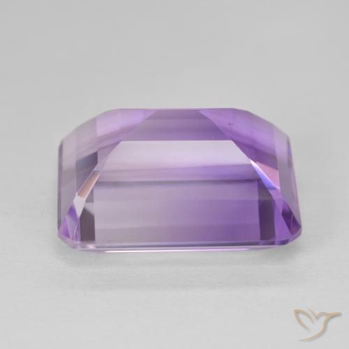 Amethyst Gemstone in 18.1 x 13.9 mm Size for Sale, Amethyst Stone in Medium Violet Color