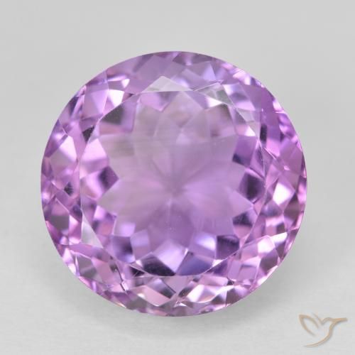 13.33ct Natural Purplish Violet Amethyst, Round, VVS
