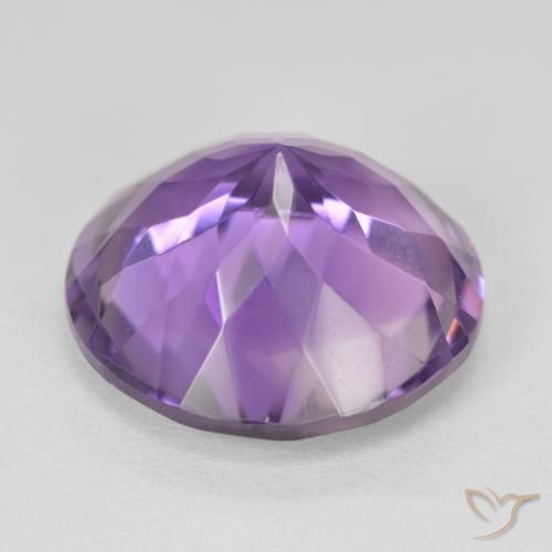Amethyst Gemstone in 16 mm (calibrated) Size for Sale, Amethyst Stone in Pinkish Violet Color