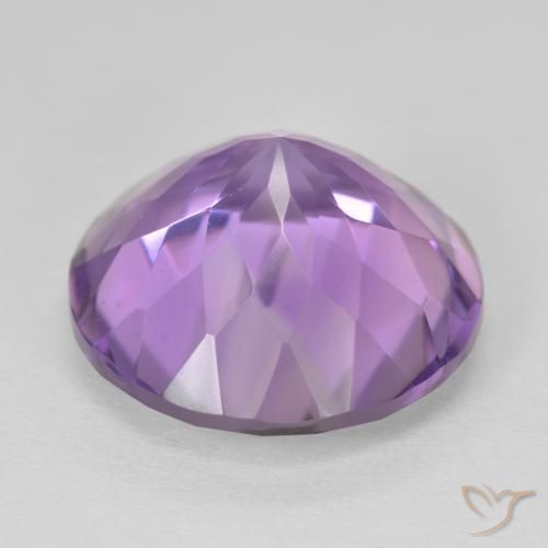 Amethyst Gemstone in 16 mm (calibrated) Size for Sale, Amethyst Stone in Iris Violet Color