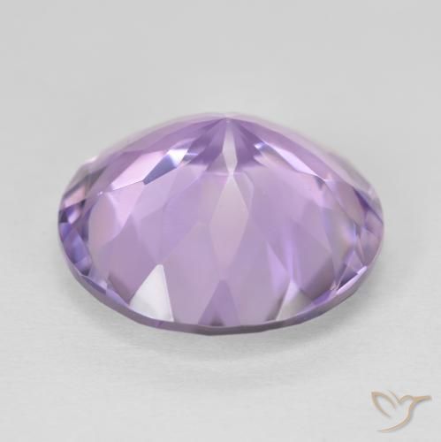 Amethyst Gemstone in 16 mm (calibrated) Size for Sale, Amethyst Stone in Medium Violet Color