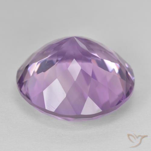 Amethyst Gemstone in 20 mm (calibrated) Size for Sale, Amethyst Stone in Deep Violet Color