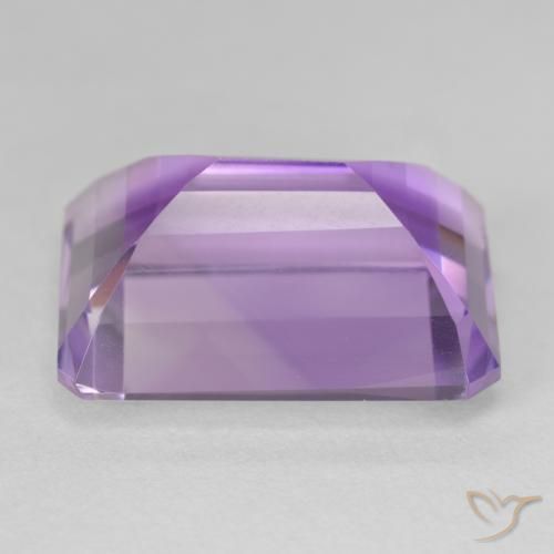 Amethyst Gemstone in 20 x 15 mm (calibrated) Size for Sale, Amethyst Stone in Medium Pinkish Violet Color