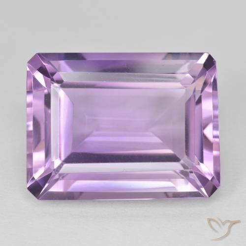 21.61ct Natural Iris Violet Amethyst, Emerald Cut, VVS