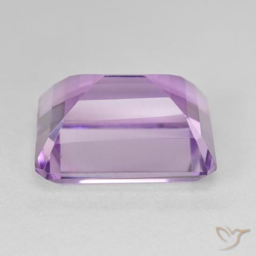 Amethyst Gemstone in 18.1 x 14.1 mm Size for Sale, Amethyst Stone in Eggplant Violet Color