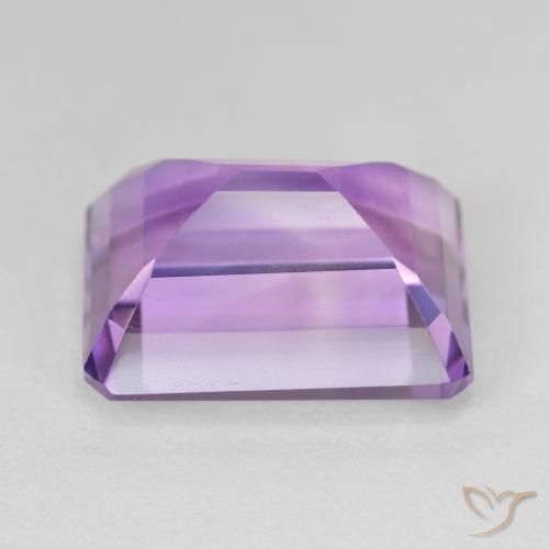 Amethyst Gemstone in 18 x 14.1 mm Size for Sale, Amethyst Stone in Deep Iris Violet Color