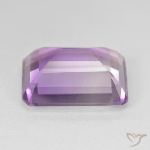 Amethyst Gemstone in 18.3 x 14.2 mm Size for Sale, Amethyst Stone in Medium Violet Color