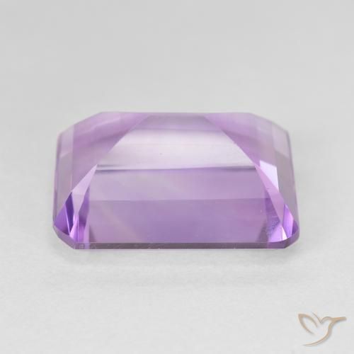 Amethyst Gemstone in 17.9 x 14 mm Size for Sale, Amethyst Stone in Iris Violet Color