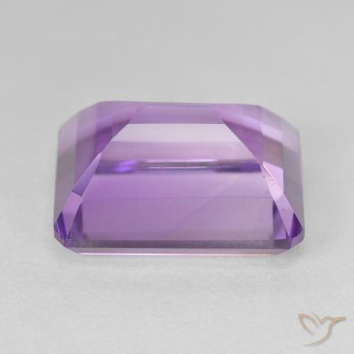 Amethyst Gemstone in 18.2 x 14.1 mm Size for Sale, Amethyst Stone in Pinkish Violet Color