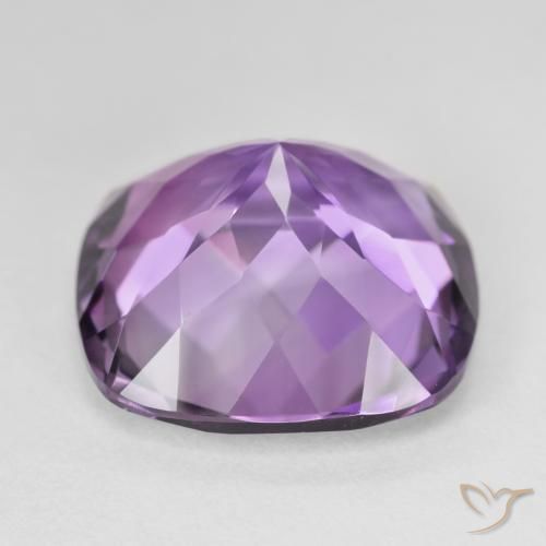 Amethyst Gemstone in 19 x 18 mm Size for Sale, Amethyst Stone in Medium Violet Color