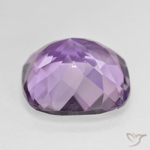 Amethyst Gemstone in 18 x 18 mm (calibrated) Size for Sale, Amethyst Stone in Medium Violet Color
