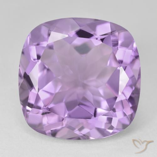 21.31ct Natural Medium Violet Amethyst, Cushion, VVS