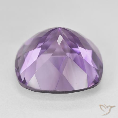 Amethyst Gemstone in 18 x 18 mm (calibrated) Size for Sale, Amethyst Stone in Medium Violet Color