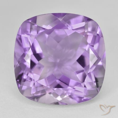 22.36ct Natural Deep Iris Violet Amethyst, Cushion, VVS