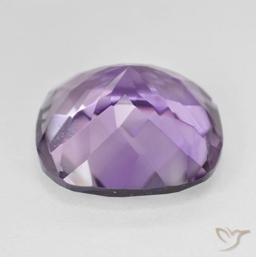 Amethyst Gemstone in 18 x 18 mm (calibrated) Size for Sale, Amethyst Stone in Medium Violet Color