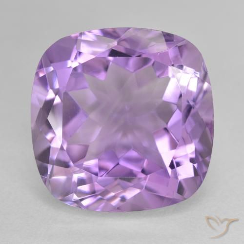 13.78ct Natural Deep Violet Amethyst, Cushion, VVS