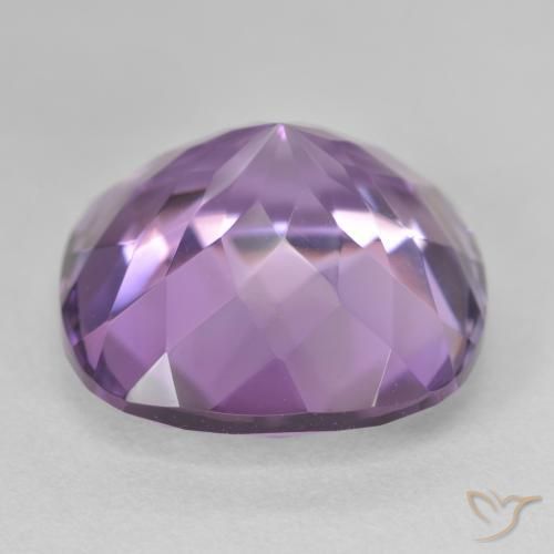 Amethyst Gemstone in 16 x 16 mm (calibrated) Size for Sale, Amethyst Stone in Purplish Violet Color