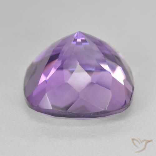 Amethyst Gemstone in 15 x 15 mm (calibrated) Size for Sale, Amethyst Stone in Pinkish Violet Color