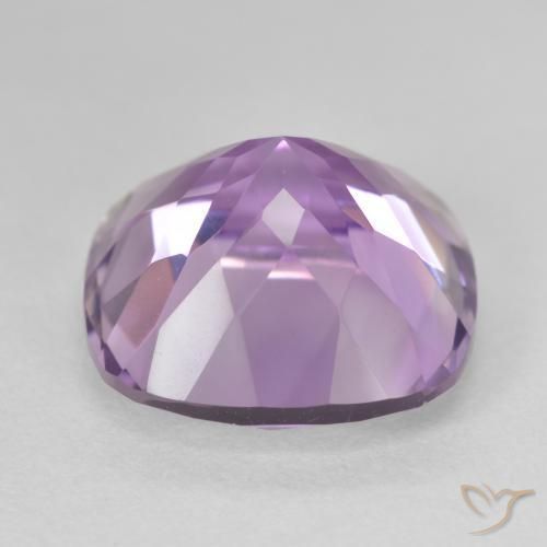 Amethyst Gemstone in 15 x 15 mm (calibrated) Size for Sale, Amethyst Stone in Medium Violet Color