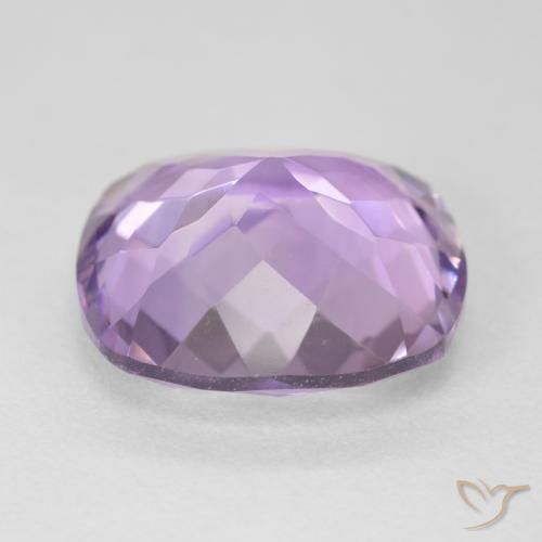 Amethyst Gemstone in 15 x 15 mm (calibrated) Size for Sale, Amethyst Stone in Medium Violet Color