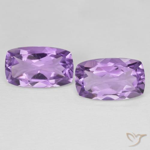 10.88ctw Natural Purplish Violet Amethyst, Cushion, VS