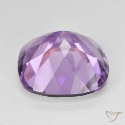 Amethyst Gemstone in 15 x 15 mm (calibrated) Size for Sale, Amethyst Stone in Pinkish Violet Color
