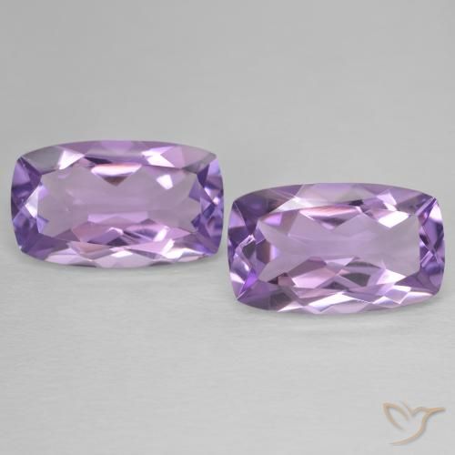 11.40ctw Natural Purplish Violet Amethyst, Cushion, VVS