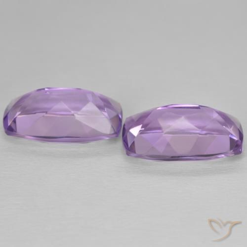 Amethyst Gemstones in 15 x 9.1 mm Size for Sale, Amethyst Stones in Purplish Violet Color
