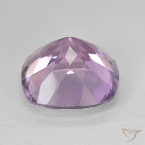 Amethyst Gemstone in 15 x 15 mm (calibrated) Size for Sale, Amethyst Stone in Pinkish Violet Color