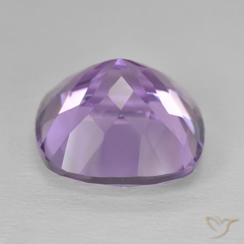 Amethyst Gemstone in 15 x 15 mm (calibrated) Size for Sale, Amethyst Stone in Medium Violet Color