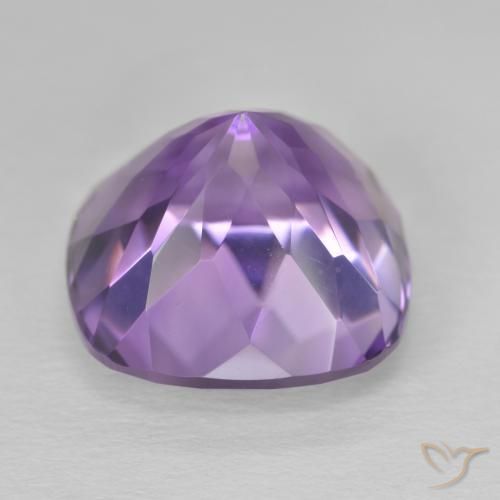 Amethyst Gemstone in 15 x 15 mm (calibrated) Size for Sale, Amethyst Stone in Deep Violet Color