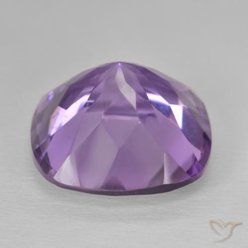 Amethyst Gemstone in 16 x 16 mm (calibrated) Size for Sale, Amethyst Stone in Medium Violet Color
