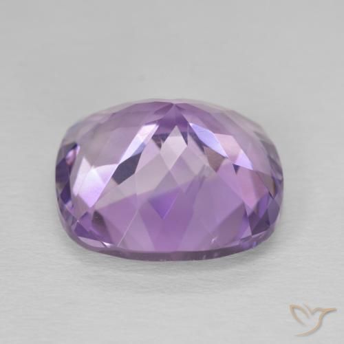 Amethyst Gemstone in 15 x 15 mm (calibrated) Size for Sale, Amethyst Stone in Deep Violet Color