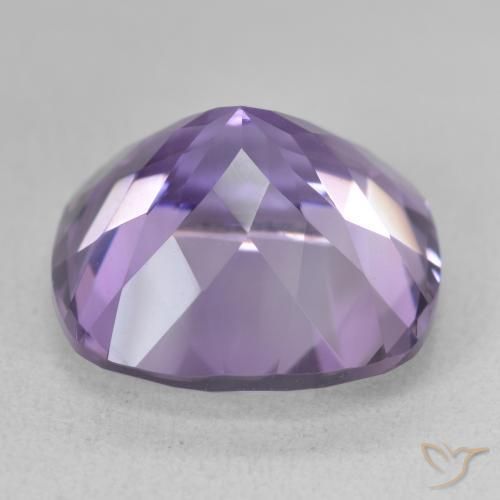 Amethyst Gemstone in 15 x 15 mm (calibrated) Size for Sale, Amethyst Stone in Intense Violet Color