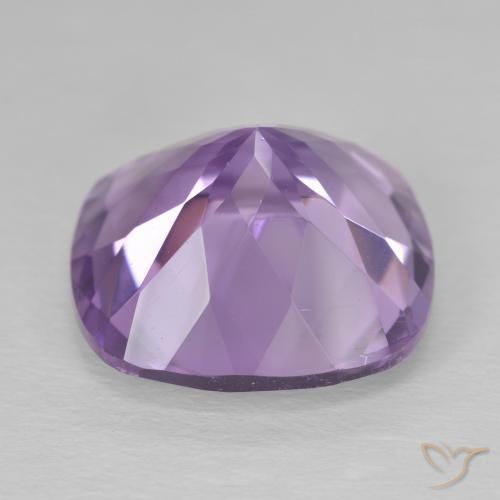 Amethyst Gemstone in 15 x 15 mm (calibrated) Size for Sale, Amethyst Stone in Deep Violet Color