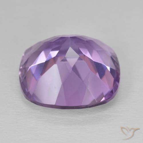 Amethyst Gemstone in 15 x 15 mm (calibrated) Size for Sale, Amethyst Stone in Deep Violet Color