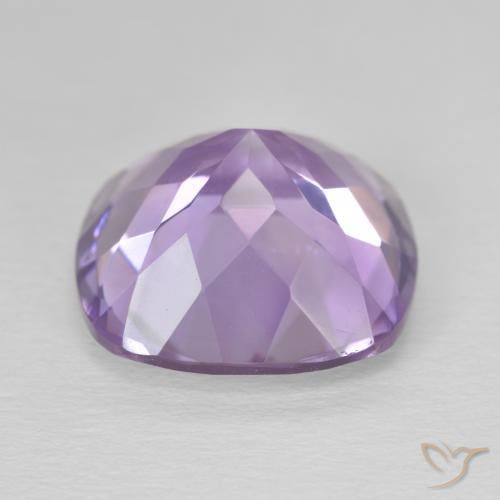 Amethyst Gemstone in 15 x 15 mm (calibrated) Size for Sale, Amethyst Stone in Medium Violet Color