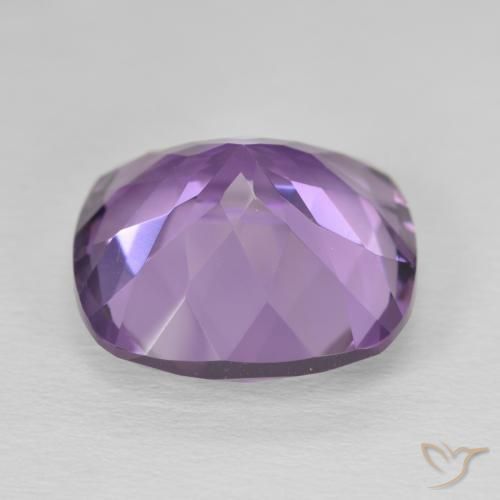 Amethyst Gemstone in 15 x 15 mm (calibrated) Size for Sale, Amethyst Stone in Medium Violet Color