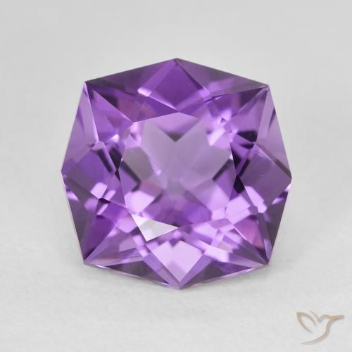 5.38ct Natural Purplish Violet Amethyst, Fancy, VVS