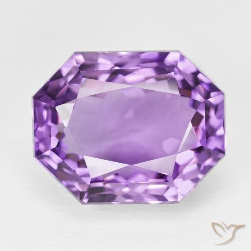 17.11 ct Octagon Cut Amethyst, 17.3 x 13.7 mm From Brazil, Photo A