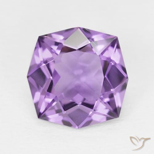 4.75 ct Odd Shaped Amethyst, 11.3 x 11.2 mm From Brazil, Photo A