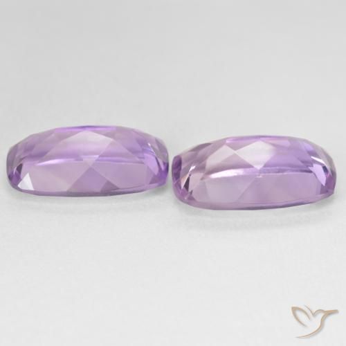 Amethyst Gemstones in 15.1 x 9.1 mm Size for Sale, Amethyst Stones in Purplish Violet Color