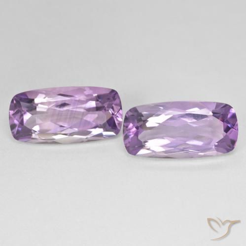 16.09ctw Natural Purplish Violet Amethyst, Cushion, VVS-VS