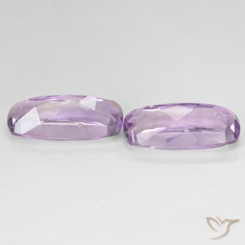 Amethyst Gemstones in 18.3 x 9.1 mm Size for Sale, Amethyst Stones in Purplish Violet Color