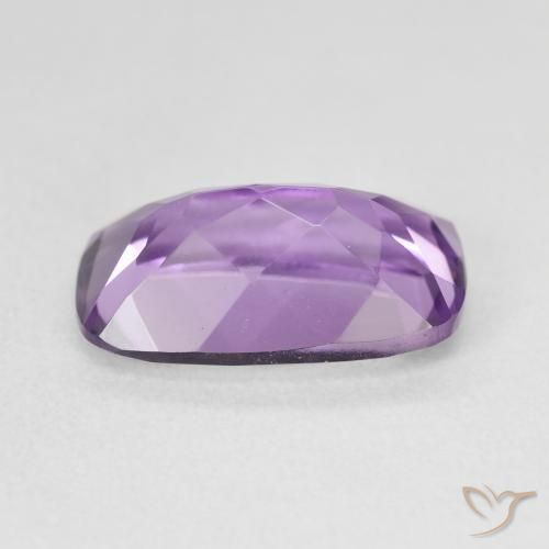 Amethyst Gemstone in 15 x 9.1 mm Size for Sale, Amethyst Stone in Light-Medium Violet Color