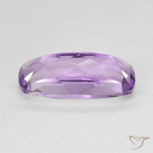 Amethyst Gemstone in 18.3 x 9.1 mm Size for Sale, Amethyst Stone in Deep Iris Violet Color